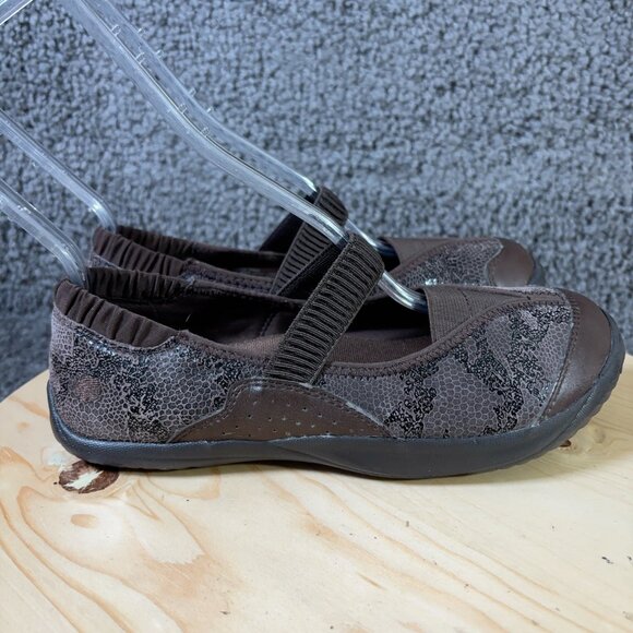 Kalso Earth Shoes Intrigue Too Mary Jane Womens Sz 7 Leather Brown Negative Heel - Picture 3 of 9